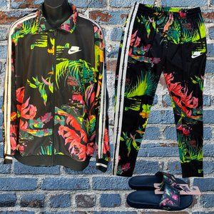 Nike NSW | Tropicano Track Jacket | Tropicano Track Pant | Benassi Slides | Set